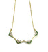 14K Gold Diamond & Emerald Star Of Bethlehem Opening Magnetic Necklace
